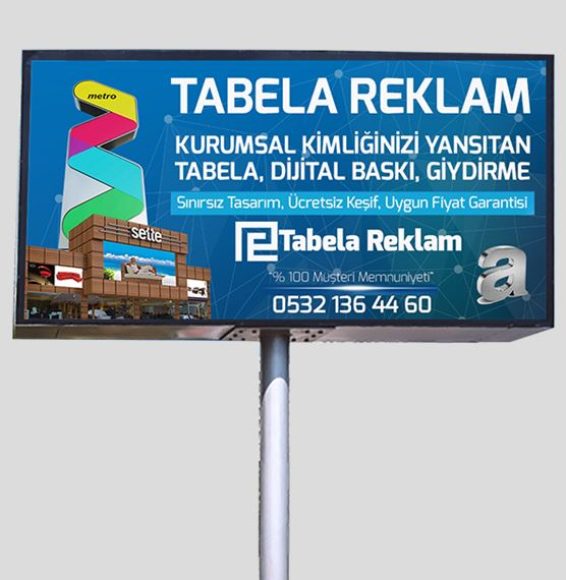 İstanbul Tabela Reklamı